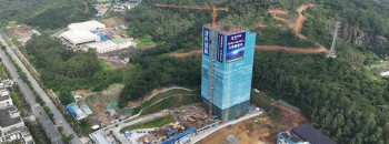 “聚源铁军”铸就江门新地标！江门市建科国际产业园主体结构在“聚源速度”下圆满封顶