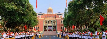 开平一中100年校庆暨我司董事长当选为校友会会长
