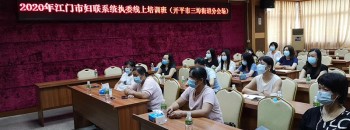 2020年江门市妇联系统执委线上培训班 （开平市三埠街道分会场）