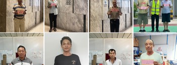 “八一建军节”聚源建设集团慰问退伍军人员工