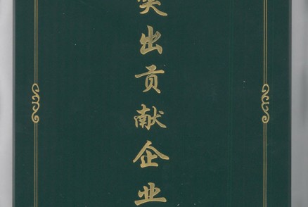 2017年度三埠街道突出贡献企业（三埠街道办事处2018年颁发）
